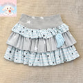 Summer Y2k Harajuku Mini Skirt Women High Waist Ruffle Trim Casual Party Music Festival Wear Korean Popular Kawaii Lolita Skirt